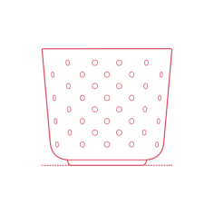 Objects Plant Pots Ikea Sesamfron Plant Pot Medium Sticker Svg Vector, Free Vectors File